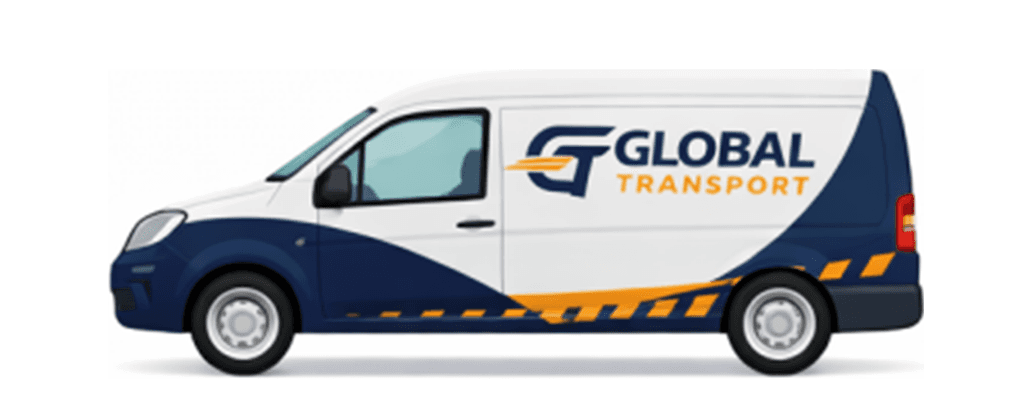 Global Transport delivery van